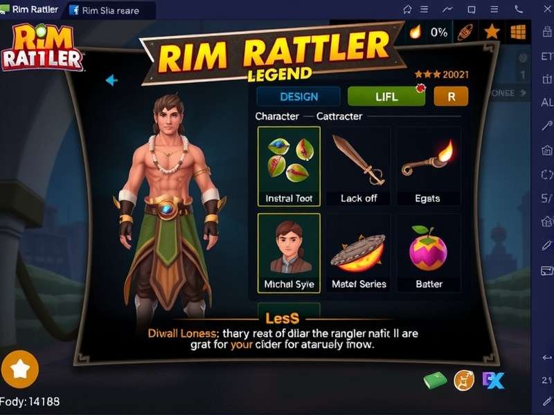 Rim Rattler Legend Character Customization